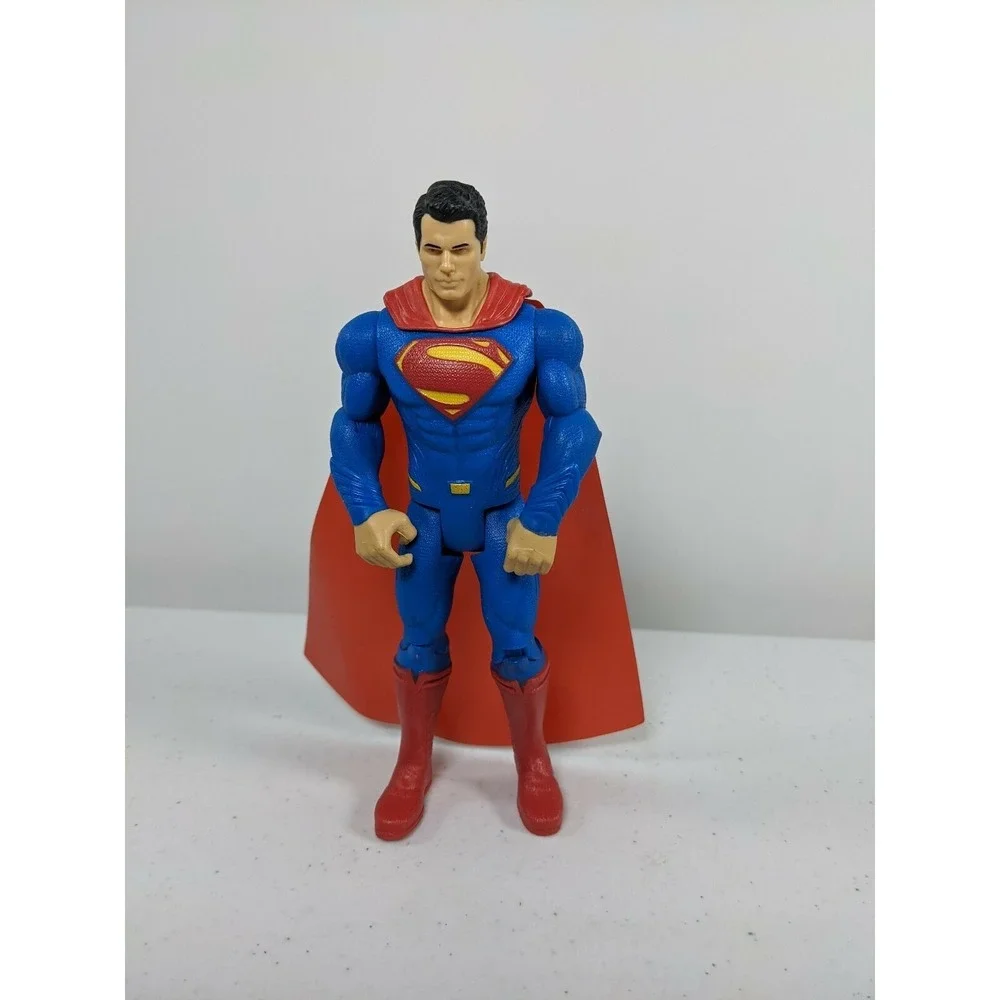 Superman Figuring Lot of 4 and accessories Kids Superman Belt Buckle